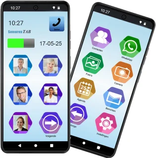 SeniorenTAB Easy Smartphone 64GB inclusief beschermhoes
