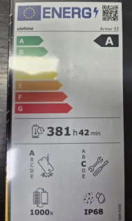 Ulefone Armor 33 Smartphone Dual SIM Zwart