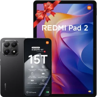 Xiaomi 15T smartphone + Redmi Pad 2 tablet