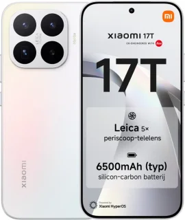 Xiaomi 17T opaal wit