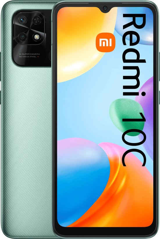 Xiaomi Redmi 10C 3GB 64GB Mint Groen