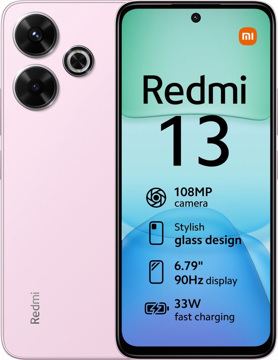 Xiaomi Redmi 13 8GB 256GB Pearl Roze