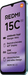 Xiaomi Redmi 15C Smartphone - Groen