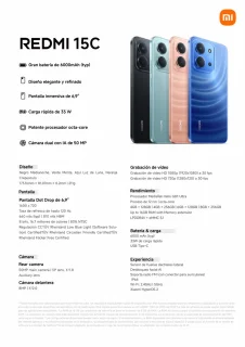 Xiaomi Redmi 15C Smartphone