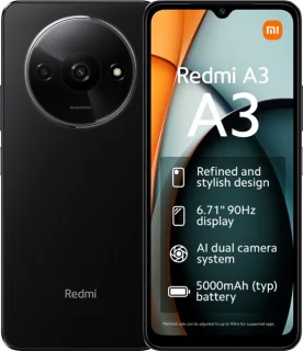 Xiaomi Redmi A3 128GB Midnight Zwart