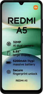 Xiaomi Redmi A5 3GB 64GB Zwart