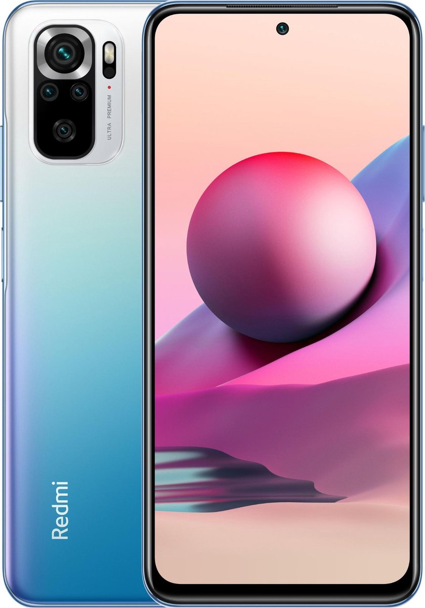 De Xiaomi Redmi Note 10S 128GB Blauw in één oogopslag