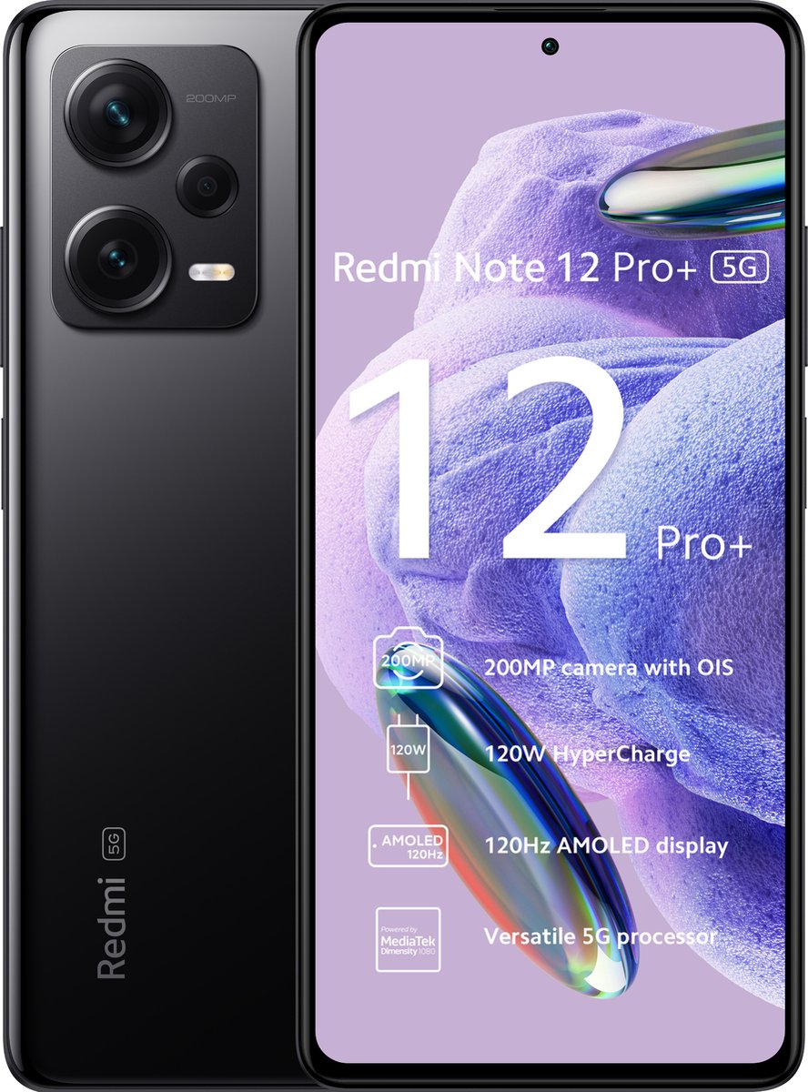 Xiaomi Redmi Note 12 Pro+ 5G 8GB 256GB Midnight Black
