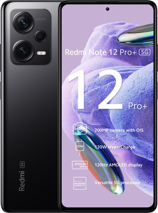 Xiaomi Redmi Note 12 Pro+ 5G 8GB 256GB Midnight Black