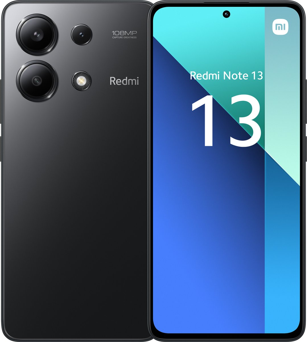 Xiaomi Redmi Note 13 4G 6GB 128GB Midnight Zwart