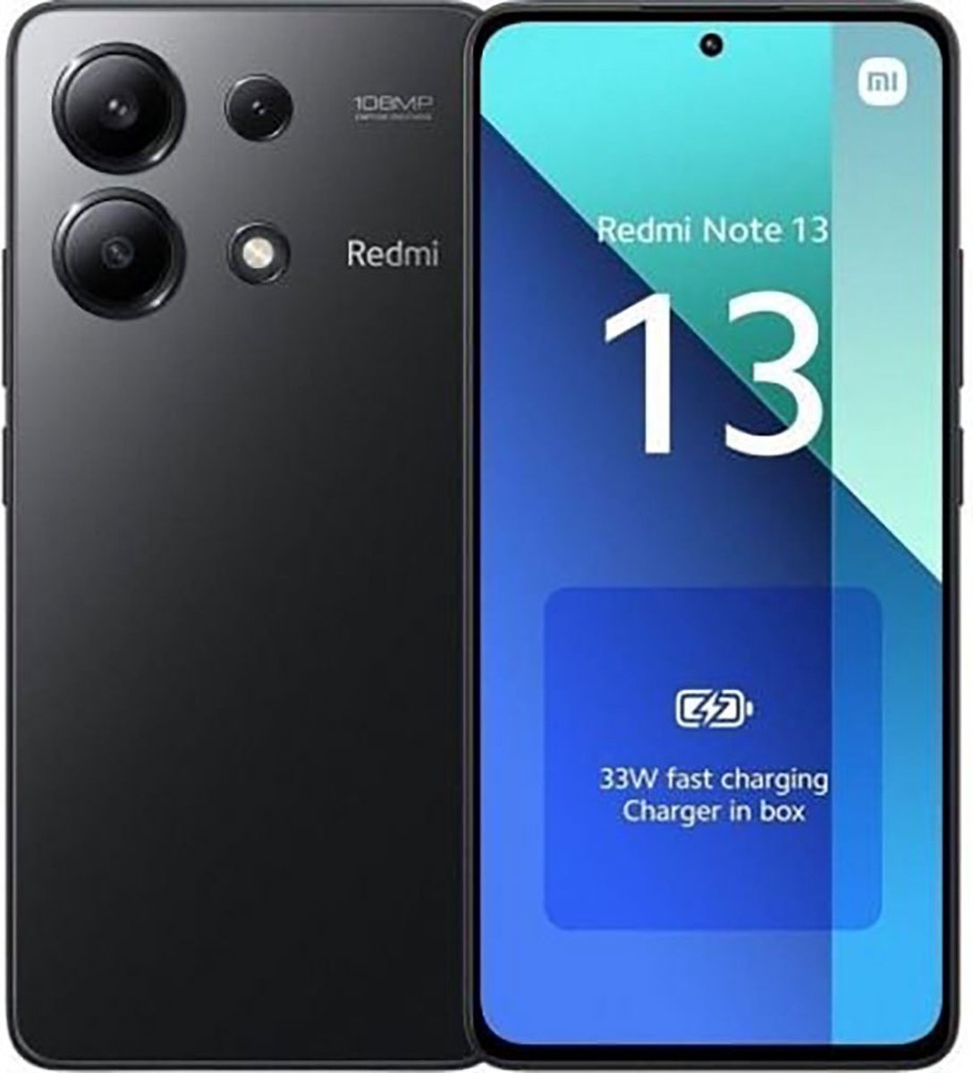 Xiaomi Redmi Note 13 4G 8GB 256GB Midnight Zwart