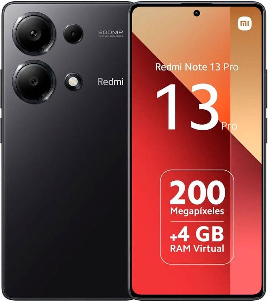 Xiaomi Redmi Note 13 Pro 4G 8GB 256GB Midnight Zwart