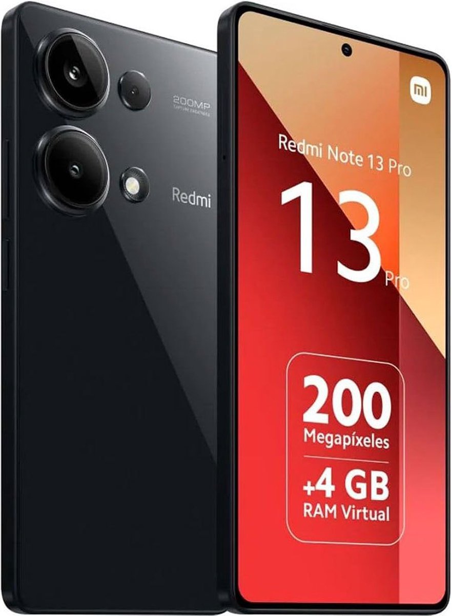 Xiaomi Redmi Note 13 Pro 4G 8GB 256GB Midnight Zwart