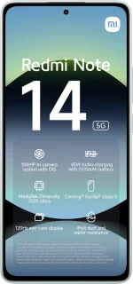 Xiaomi Redmi Note 14 5G 8GB 256GB Coral Groen