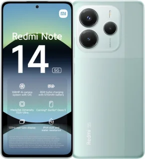 Xiaomi Redmi Note 14 5G 8GB 256GB Coral Groen