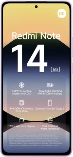 Xiaomi Redmi Note 14 5G 8GB 256GB Lavender Paars