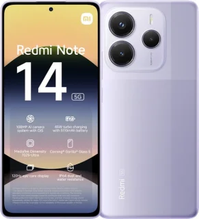 Xiaomi Redmi Note 14 5G 8GB 256GB Lavender Paars