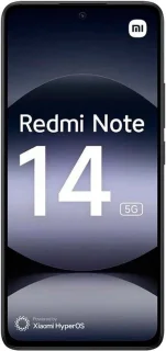 Xiaomi Redmi Note 14 5G 8GB 256GB Midnight Zwart