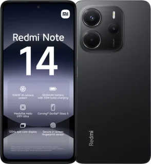 Xiaomi Redmi Note 14 8GB 256GB Midnight Zwart