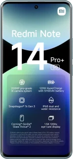 Xiaomi Redmi Note 14 Pro+ 12GB 512GB Frost Blauw 5G
