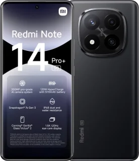 Xiaomi Redmi Note 14 Pro+ 8GB 256GB Midnight Zwart