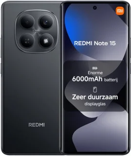 Xiaomi Redmi Note 15 4G 8GB/128GB Zwart