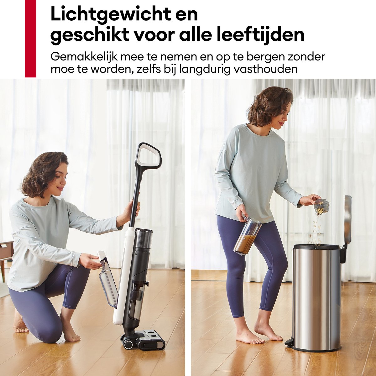 Wat vinden we goed aan de AC1 E lite Handheld Wireless Washing & Drying Vacuum Cleaner