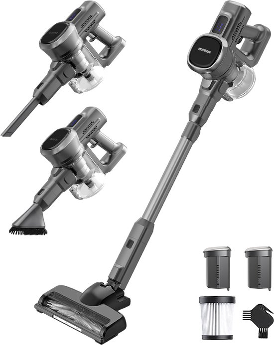 Auronic Steelstofzuiger Draadloos Zonder Zak Grijs review
