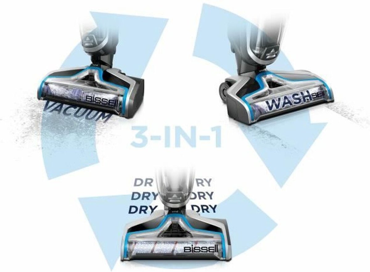 Wat vinden we goed aan de BISSELL Crosswave 2582Q draadloze 3-in-1 stofzuiger
