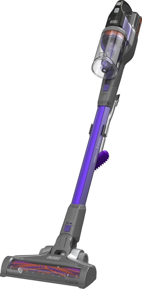 De BLACK+DECKER BHFEV182CP-QW Steelstofzuiger draadloos 18V in één oogopslag