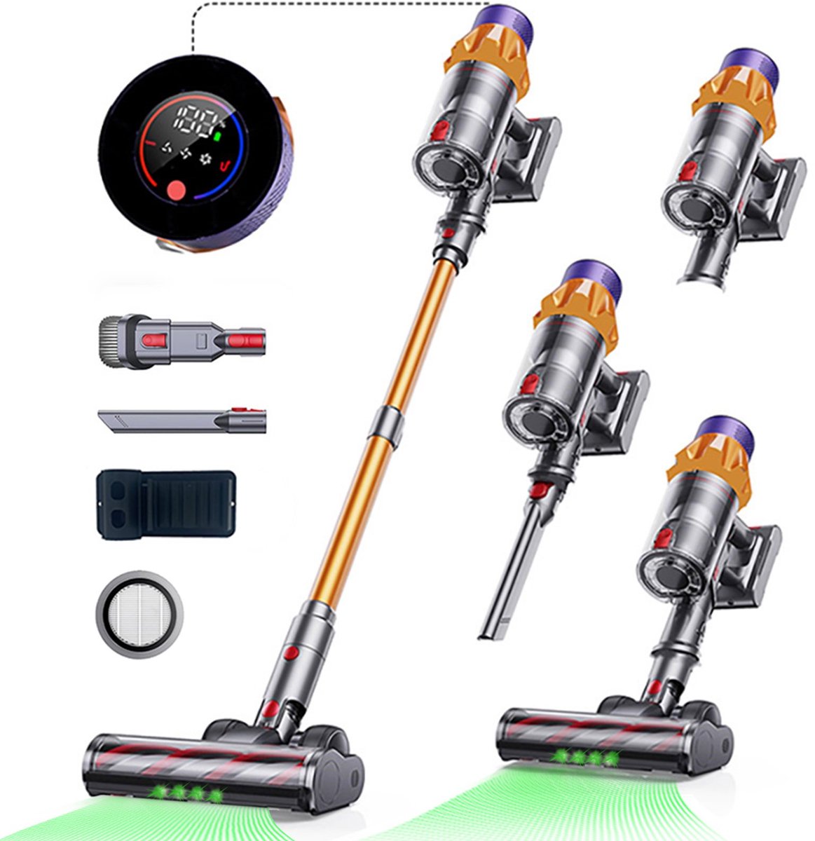 De BLOSSOM Steelstofzuiger V18 in één oogopslag