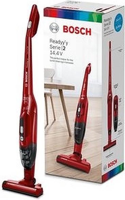 Bosch Serie 2 BBHF214R steelstofzuiger rood review