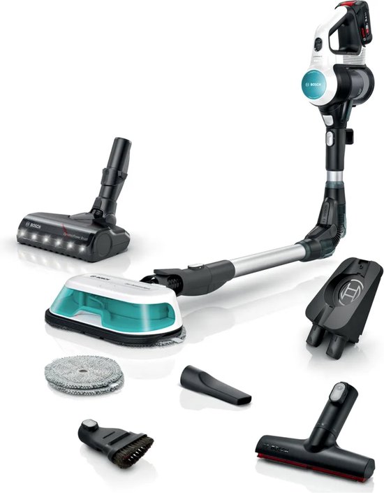 Bosch Unlimited 7 ProHygienic Aqua — stofzuigen en dweilen in één slimme machine