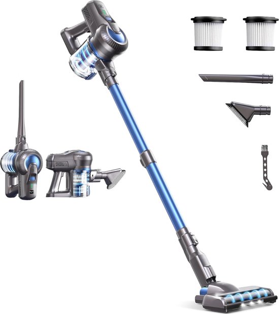DailySupplies Steelstofzuiger Zonder Zak Draadloos Blauw review