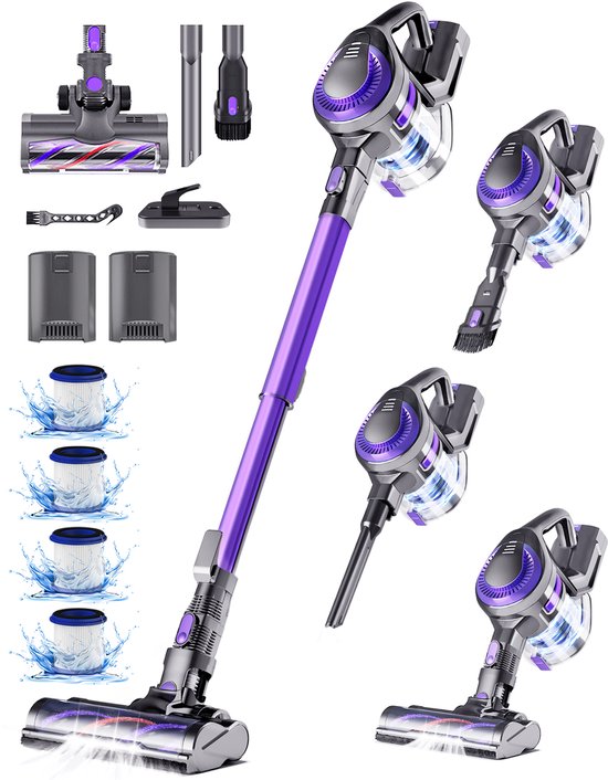 Elekiatech Steelstofzuiger 45000 Pa Draadloos 520W review