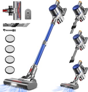 Elekiatech Steelstofzuiger Draadloos 300W Blauw