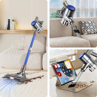 Elekiatech Steelstofzuiger Draadloos 300W Blauw