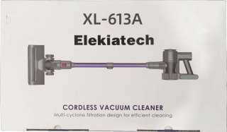 Elekiatech Steelstofzuiger Draadloos 300W Blauw