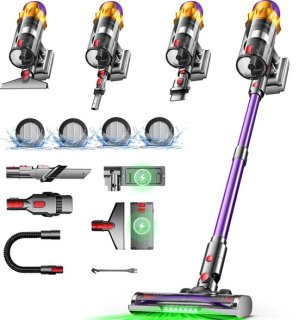 Elekiatech Steelstofzuiger Draadloos - Paars review