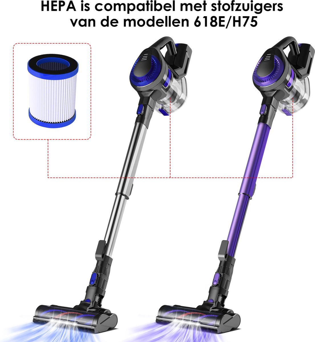 Wat vinden we goed aan de Elekiatech Steelstofzuiger HEPA Filter Set 4 stuks voor modellen XL315, XL316, XL618E-8, H75