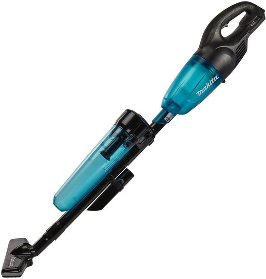 Makita DCL180SFCB Accu Steelstofzuiger 18V 3.0Ah Zwart Blauw review