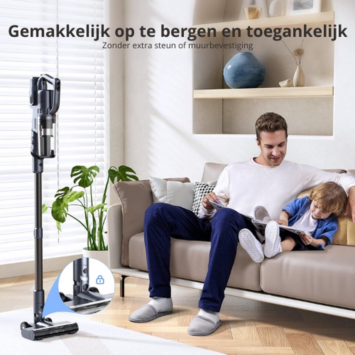 Wat vinden we goed aan de MIUZZY Steelstofzuiger Draadloos Zonder Zak