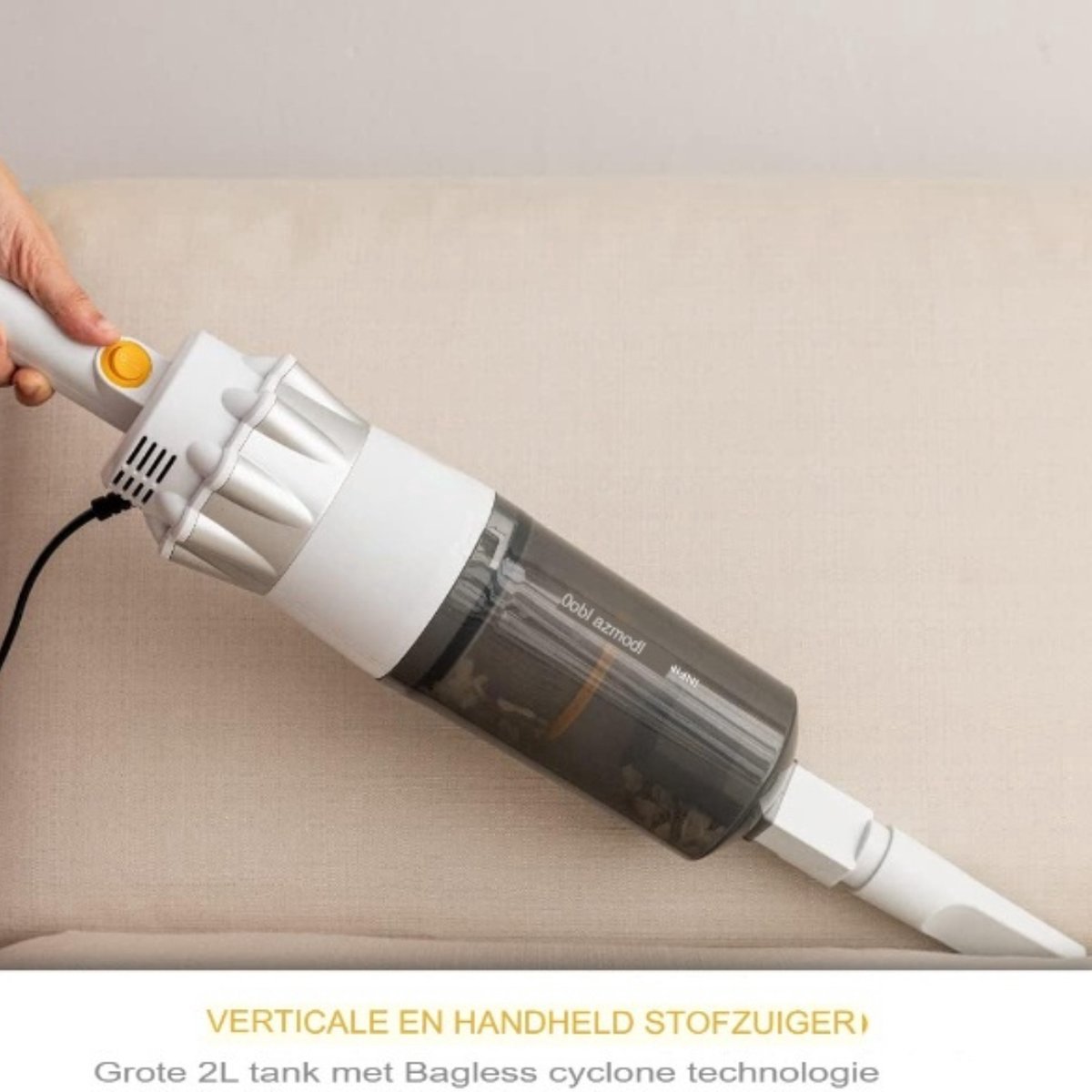 Wat vinden we goed aan de OxyFlowzy® Steelstofzuiger Met Snoer