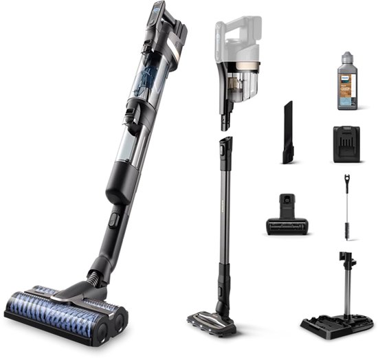 Philips AquaTrio XW9384/01 nat- en droogzuiger draadloos review