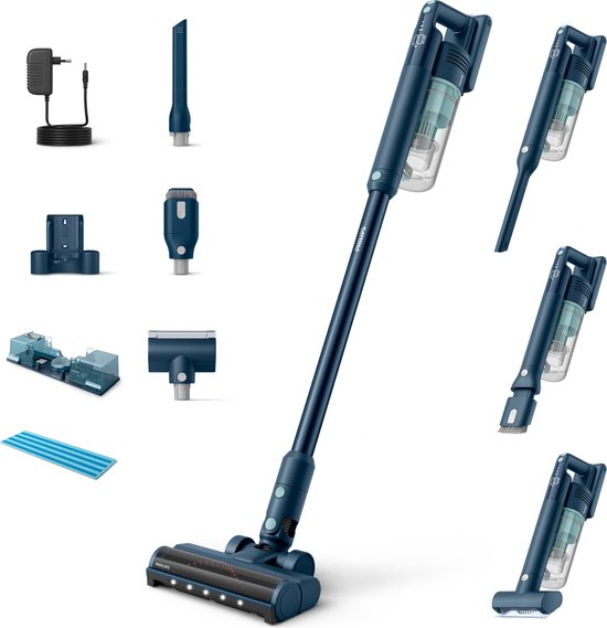 Philips XC5141/01 — Zuigen en dweilen in één, met slimme details