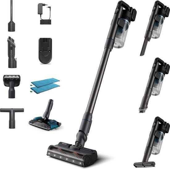 Philips XC8055/01 Steelstofzuiger Aqua Plus Blauw review