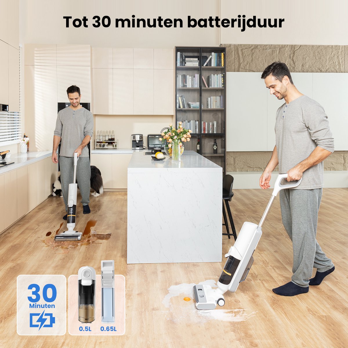 Wat vinden we goed aan de Proscenic F10 Pro 3-in-1 Draadloze Stofzuiger en Dweilrobot
