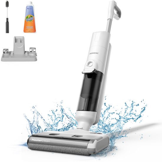 Proscenic F10 Pro — 3-in-1 Draadloze stofzuiger met zelfreinigende dweilbasis