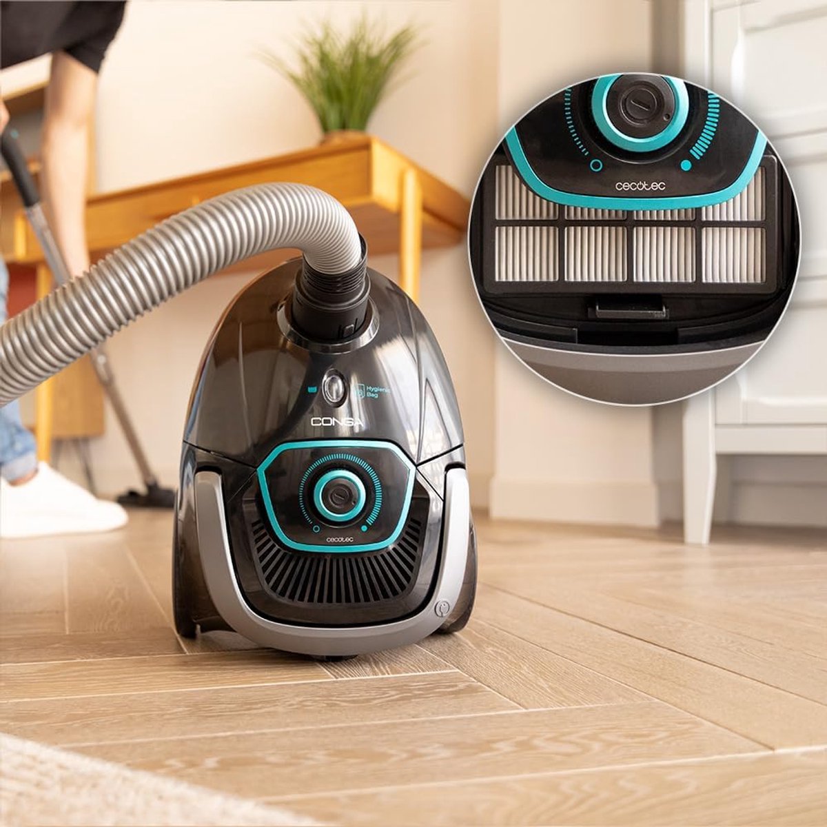 RFWR® Sledestofzuiger 850 W