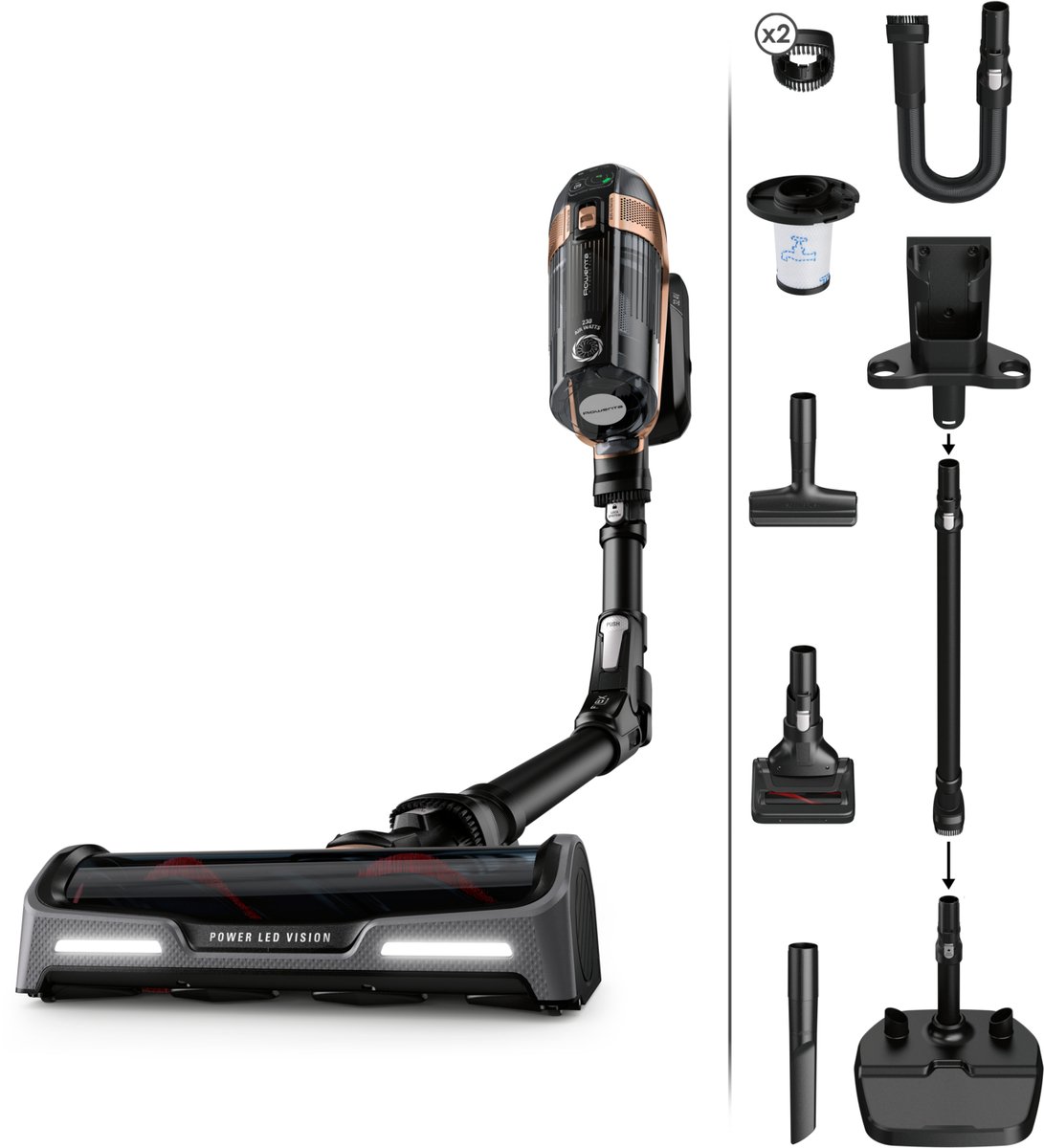 Wat vinden we goed aan de Rowenta X-Force Flex 15.60 RH99F1WO Steelstofzuiger